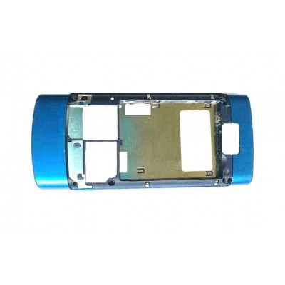 Lcd Frame Middle Chassis For Nokia X302 Rm775 Blue By - Maxbhi Com