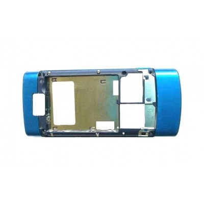 Lcd Frame Middle Chassis For Nokia X302 Rm775 Blue By - Maxbhi Com