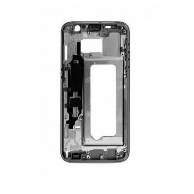 Lcd Frame Middle Chassis For Samsung Galaxy S7 Edge 64gb Blue By - Maxbhi Com