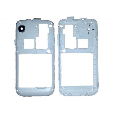 Lcd Frame Middle Chassis For Samsung Galaxy S Plus I9001 White By - Maxbhi Com