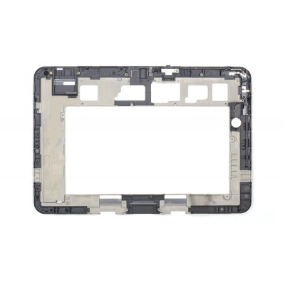 Lcd Frame Middle Chassis For Samsung Galaxy Tab 8 9 P7300 White By - Maxbhi Com