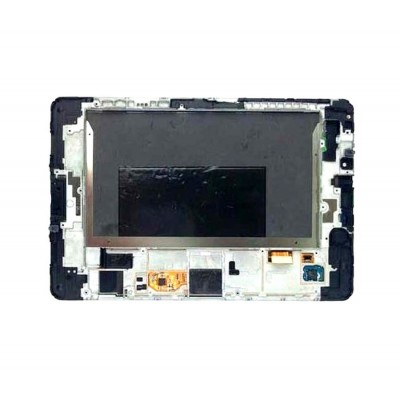 Lcd Frame Middle Chassis For Samsung P6810 Galaxy Tab 7 7 White By - Maxbhi Com