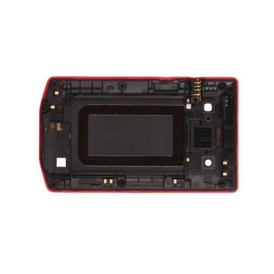 Lcd Frame Middle Chassis For Blackberry Porsche Design P9981 Red By - Maxbhi Com