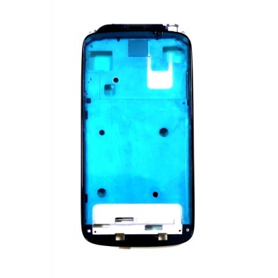 Lcd Frame Middle Chassis For Htc One S C2 Blue By - Maxbhi Com