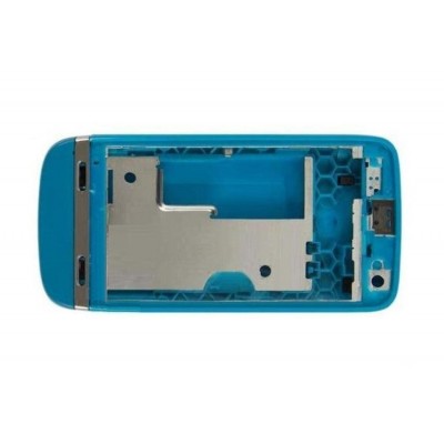 Lcd Frame Middle Chassis For Nokia Asha 311 Rm714 Blue By - Maxbhi Com