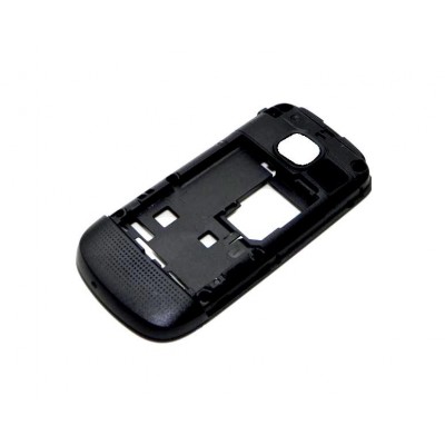 Lcd Frame Middle Chassis For Nokia C205 Black By - Maxbhi Com
