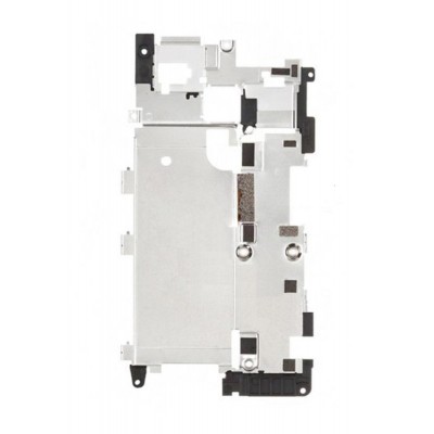 Lcd Frame Middle Chassis For Nokia Lumia 900 Rm823 Magenta By - Maxbhi Com