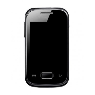 Lcd Frame Middle Chassis For Samsung Galaxy Pocket Black By - Maxbhi Com