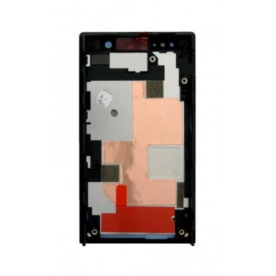 Lcd Frame Middle Chassis For Sony Ericsson St25i Kumquat Yellow By - Maxbhi Com