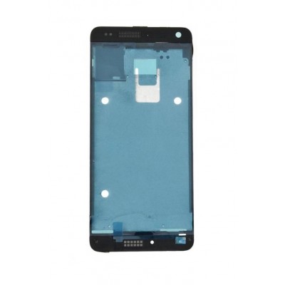 Lcd Frame Middle Chassis For Htc One Mini Silver By - Maxbhi Com