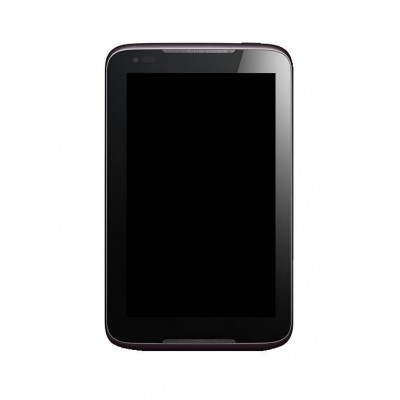 Lcd Frame Middle Chassis For Lenovo Ideatab A1000 Black By - Maxbhi Com