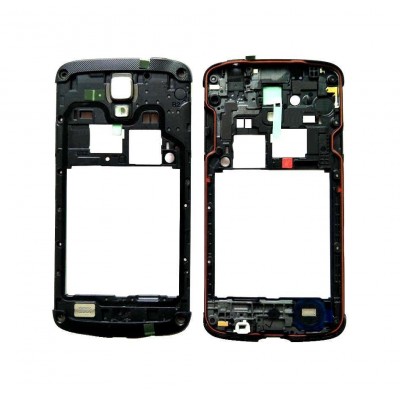 Lcd Frame Middle Chassis For Samsung I537 Black By - Maxbhi Com
