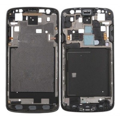 Lcd Frame Middle Chassis For Samsung I9295 Galaxy S4 Active Blue By - Maxbhi Com