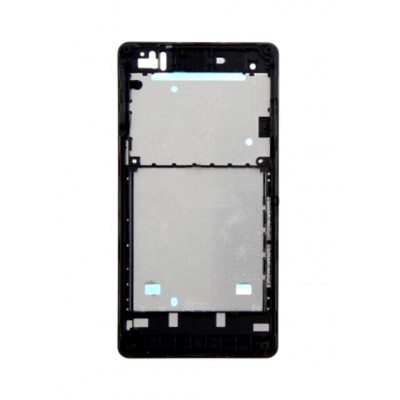 Lcd Frame Middle Chassis For Sony Lt25i Xperia V White By - Maxbhi Com
