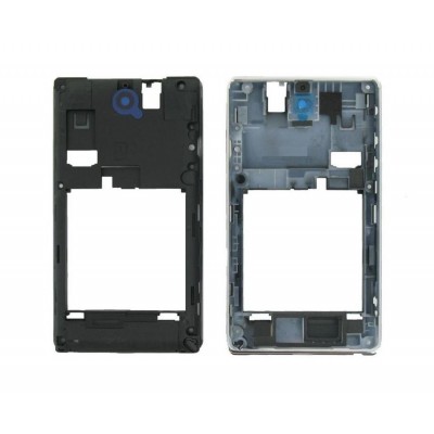 Lcd Frame Middle Chassis For Sony Xperia E C1504 Pink By - Maxbhi Com