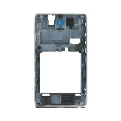 Lcd Frame Middle Chassis For Sony Xperia E C1504 White By - Maxbhi Com