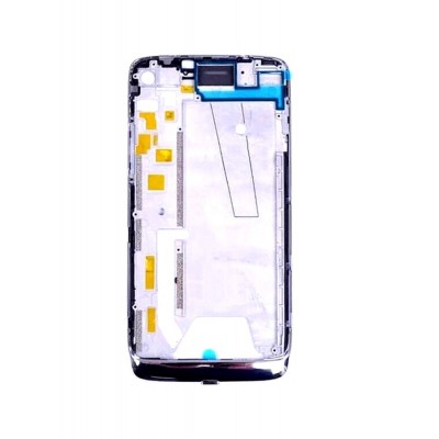 Lcd Frame Middle Chassis For Lenovo Vibe X S960 Silver By - Maxbhi Com