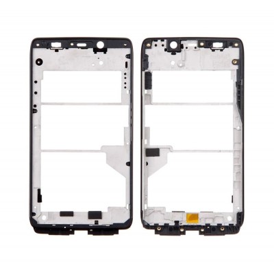 Lcd Frame Middle Chassis For Motorola Droid Maxx Red By - Maxbhi Com