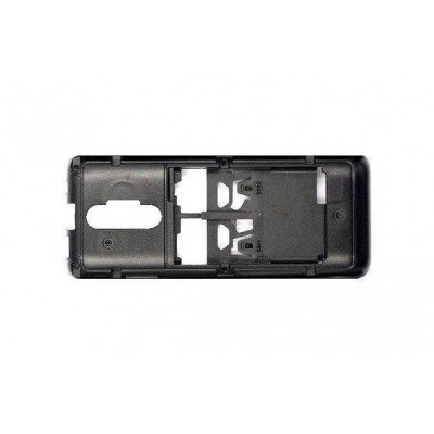 Lcd Frame Middle Chassis For Nokia 107 Dual Sim Black By - Maxbhi Com