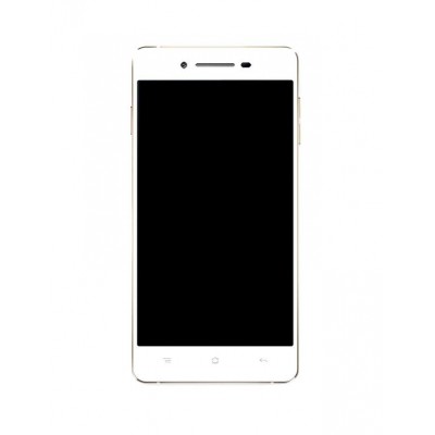 Lcd Frame Middle Chassis For Oppo R1 R829t Black By - Maxbhi Com