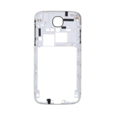 Lcd Frame Middle Chassis For Samsung Shve330s Galaxy S4 Ltea White By - Maxbhi Com