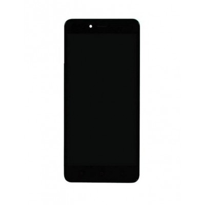 Lcd Frame Middle Chassis For Xiaomi Red Rice Black By - Maxbhi Com