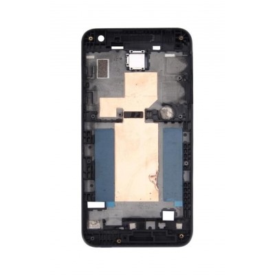 Lcd Frame Middle Chassis For Htc Desire 610 Black By - Maxbhi Com