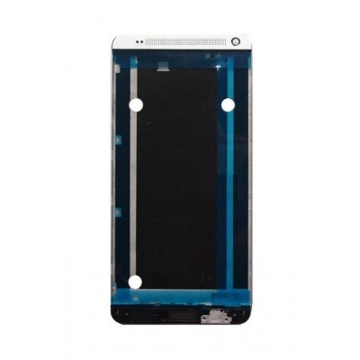 Lcd Frame Middle Chassis For Htc One Max 32gb Silver By - Maxbhi Com