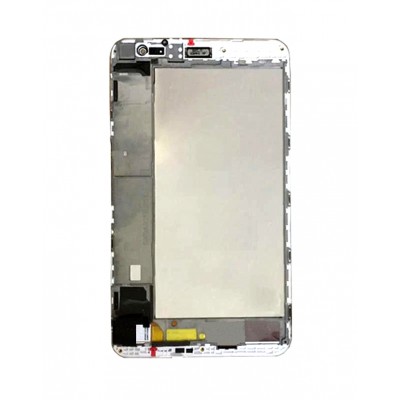 Lcd Frame Middle Chassis For Huawei Mediapad X1 White By - Maxbhi Com
