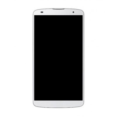Lcd Frame Middle Chassis For Lg G Pro 2 32gb White By - Maxbhi Com