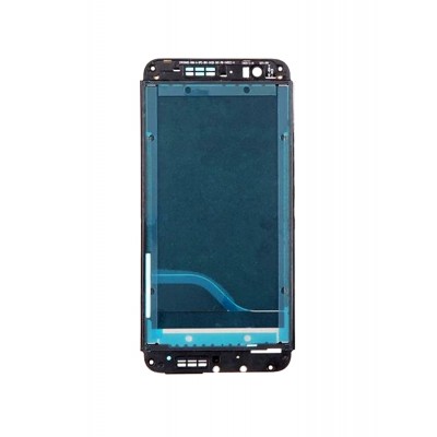 Lcd Frame Middle Chassis For Htc One E8 With Dual Sim Black By - Maxbhi Com