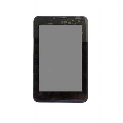 Lcd Frame Middle Chassis For Lenovo A850 A5500 Red By - Maxbhi Com
