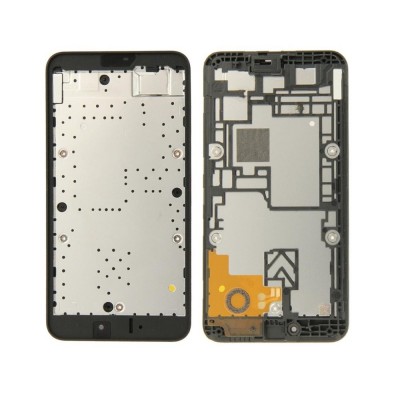 Lcd Frame Middle Chassis For Nokia Lumia 530 Rm1017 Orange By - Maxbhi Com