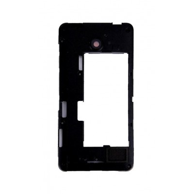Lcd Frame Middle Chassis For Nokia Lumia 635 Rm975 Black By - Maxbhi Com