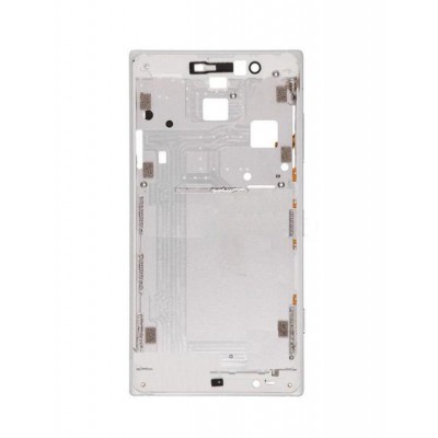 Lcd Frame Middle Chassis For Nokia Lumia 830 Gold By - Maxbhi Com