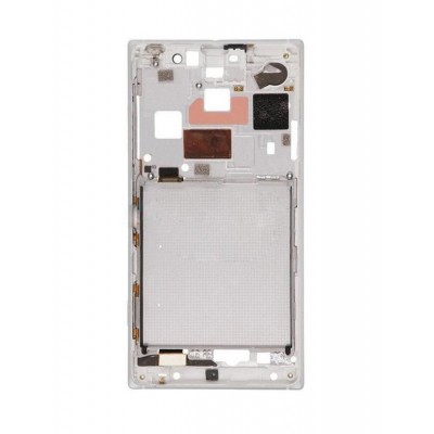Lcd Frame Middle Chassis For Nokia Lumia 830 Gold By - Maxbhi Com