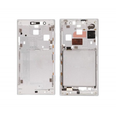 Lcd Frame Middle Chassis For Nokia Lumia 830 Orange By - Maxbhi Com