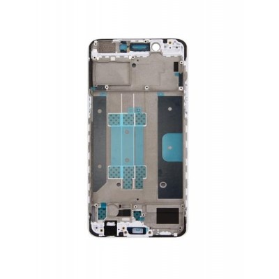 Lcd Frame Middle Chassis For Oppo N1 Mini White By - Maxbhi Com