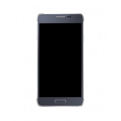Lcd Frame Middle Chassis For Samsung Galaxy Alpha S801 Silver By - Maxbhi Com