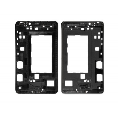 Lcd Frame Middle Chassis For Samsung Galaxy Tab 4 8 0 Black By - Maxbhi Com