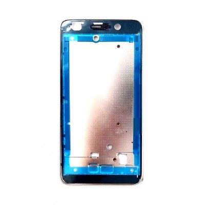 Lcd Frame Middle Chassis For Huawei Ascend G630 White By - Maxbhi Com