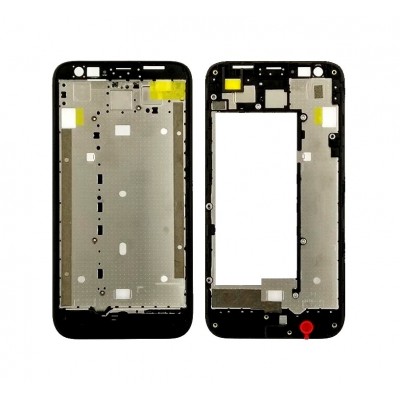 Lcd Frame Middle Chassis For Huawei Ascend Y550 White By - Maxbhi Com