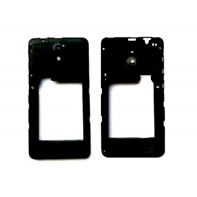 Lcd Frame Middle Chassis For Lenovo Rocstar A319 White By - Maxbhi Com