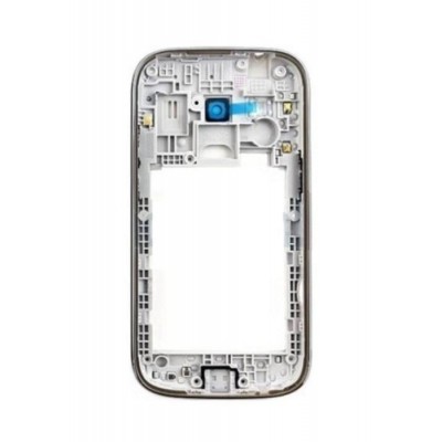 Lcd Frame Middle Chassis For Samsung Galaxy Ace Style Lte Grey By - Maxbhi Com