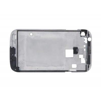 Lcd Frame Middle Chassis For Samsung Galaxy S Duos 3 Grey By - Maxbhi Com