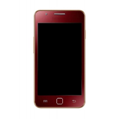Lcd Frame Middle Chassis For Samsung Z1 Red By - Maxbhi Com