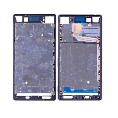 Lcd Frame Middle Chassis For Sony Xperia Z3 Plus Dual Green By - Maxbhi Com