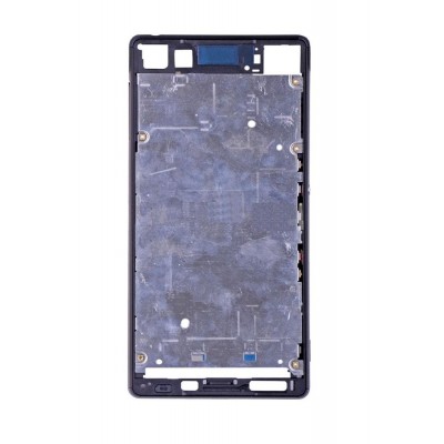 Lcd Frame Middle Chassis For Sony Xperia Z3 Plus Dual Green By - Maxbhi Com