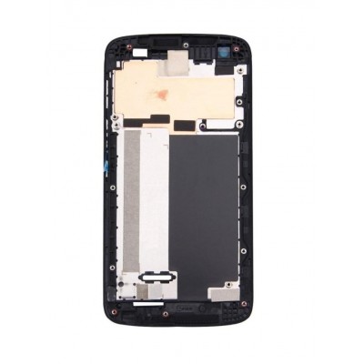Lcd Frame Middle Chassis For Htc Desire 526g Plus Dual Sim Blue By - Maxbhi Com