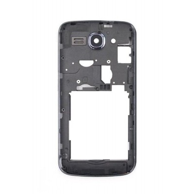 Lcd Frame Middle Chassis For Huawei Ascend Y520 Blue By - Maxbhi Com